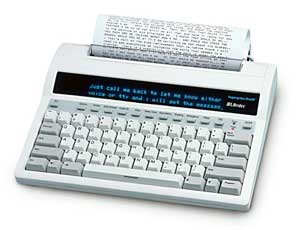 Ultratec Superprint Pro80 Gold (2-line, 80 character display)