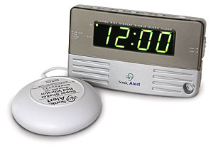 Sonic Alert Travel & Bedside Clock Sonic Alert Travel & Bedside Clock